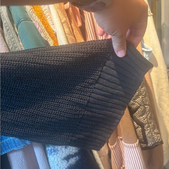 UGG Raelyn Poncho Sweater in Black - Picture 4 of 6